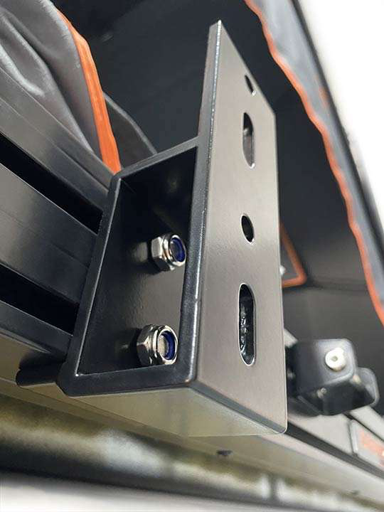 Alpine awning / shower bracket