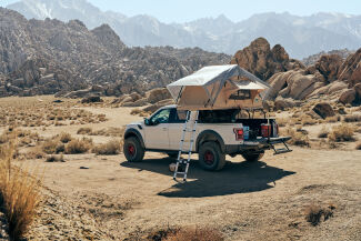 TUFF STUFF OVERLAND TRAILHEAD ROOF TOP TENT, 2 PERSON