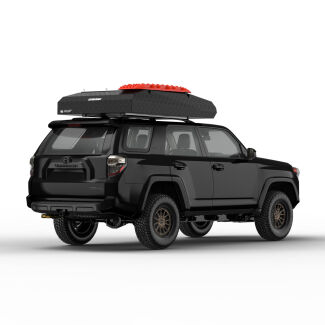 TUFF STUFF OVERLAND STEALTH BLACK OPS SERIES ALUMINUM SHELL RTT, BLACK