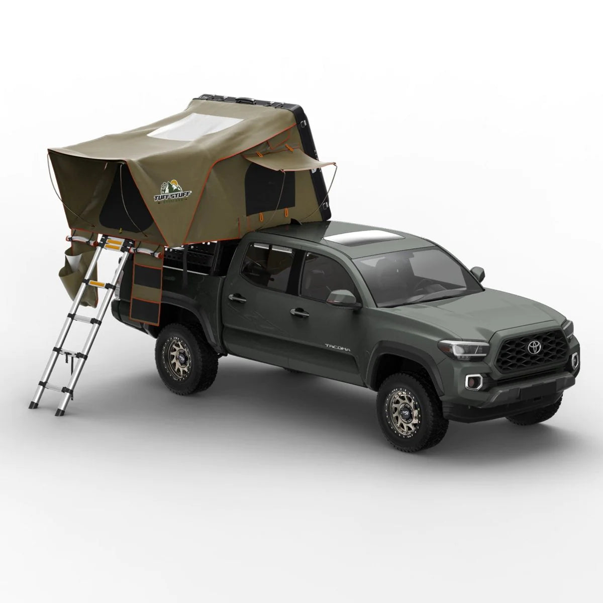 TUFF STUFF® ALPHA II™ HARD TOP SIDE OPEN TENT, BLACK, 2 PERSON