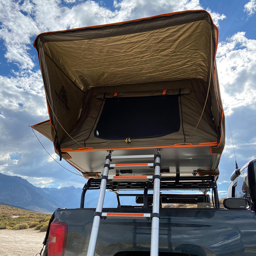 TUFF STUFF® ALPHA II™ HARD TOP SIDE OPEN TENT, BLACK, 2 PERSON