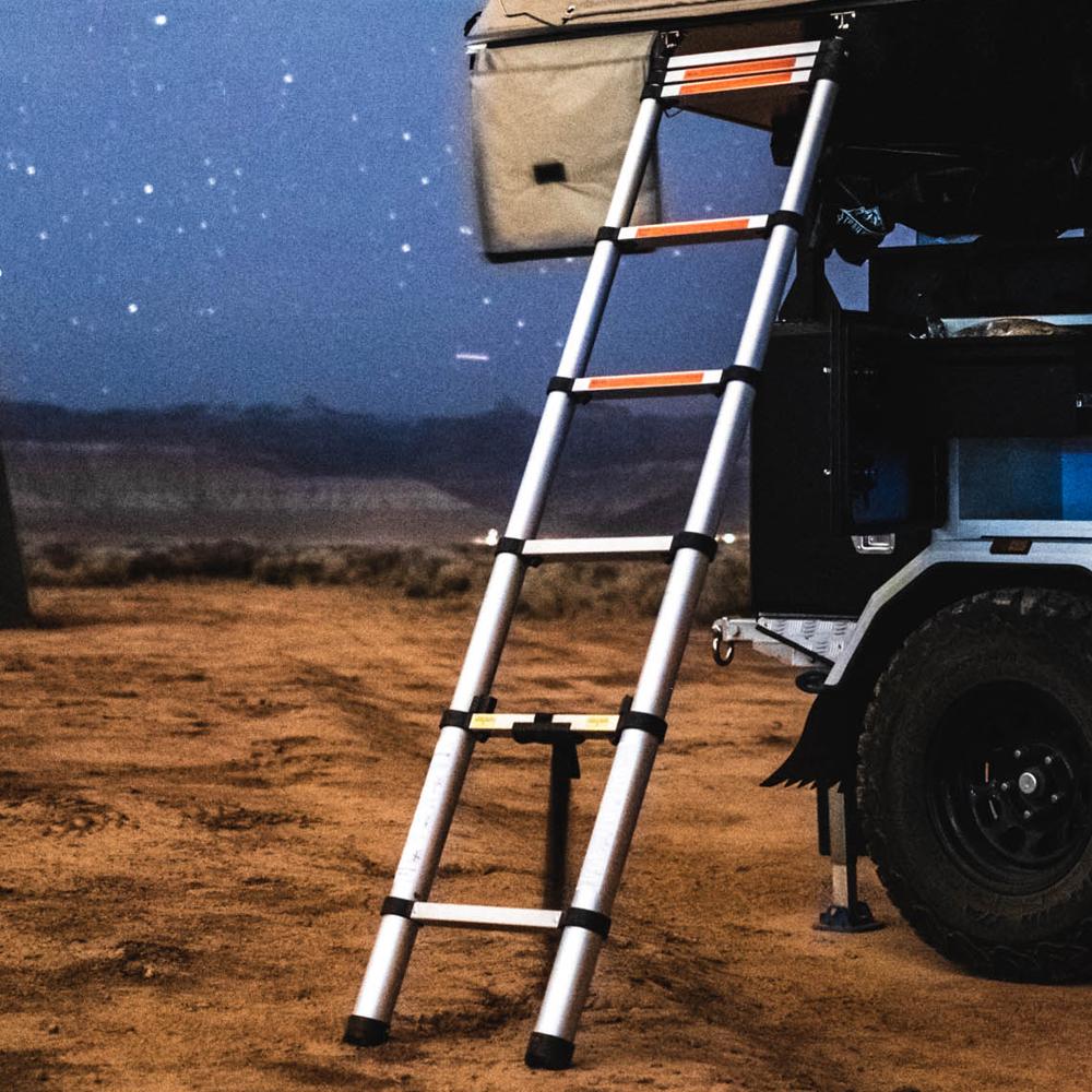 TUFF STUFF® ROOF TOP TENT TELESCOPING LADDER REPLACEMENT, 97 INCH